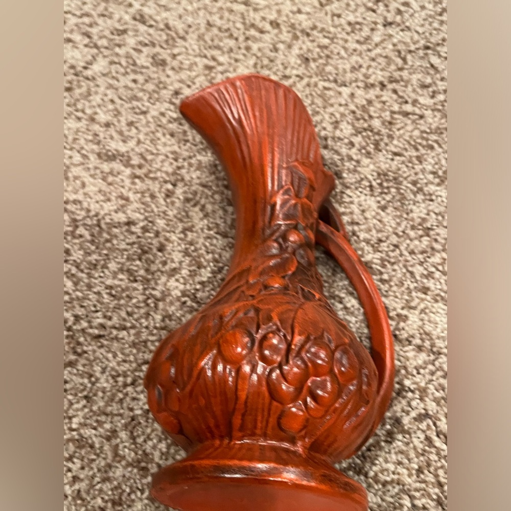 Red Vase